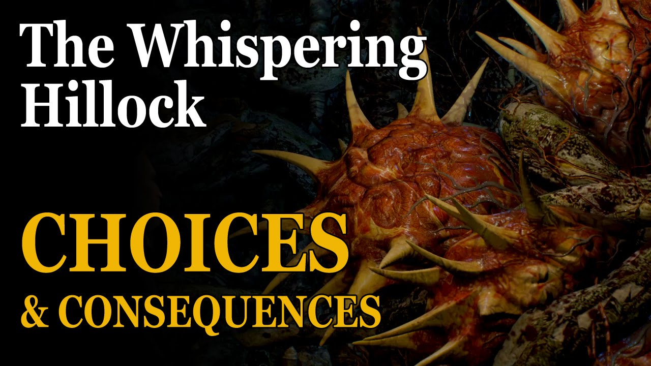 [Witcher 3] The Whispering Hillock - Choices - Consequences (SPOILERS) - YouTube