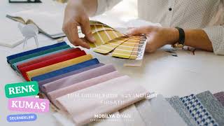 MOBİLYA DİYARINDA %25 İNDİRİM FIRSATI VE İSTENİLEN RENK KUMAŞ SEÇENEKL