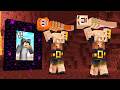 We Travelled To The NETHER In Minecraft Cherry Island