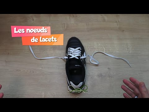 Apprendre à faire ses lacets de chaussures (rapide et efficace)