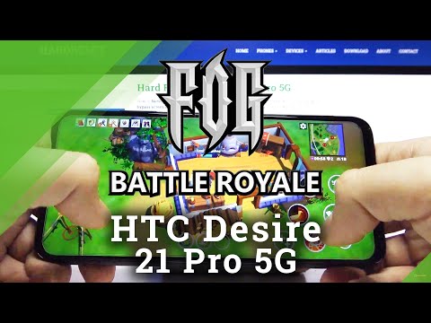 FOG Battle Royale Gameplay on HTC Desire 21 Pro 5G – Best Battle Royale Game | Performance Test