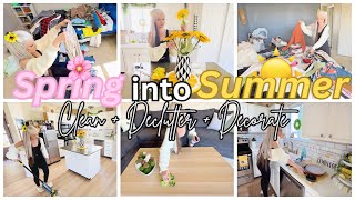 2024 SUMMER DECLUTTER + CLEAN + DECORATE WITH ME!