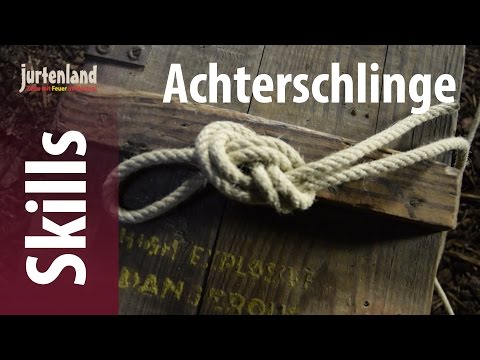 Pfadfindertechnik - Achterschlinge - Jurtenland