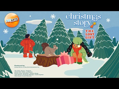 Christmas Story | "The Lost Gift" | Pop Arts Narrated Storybooks
