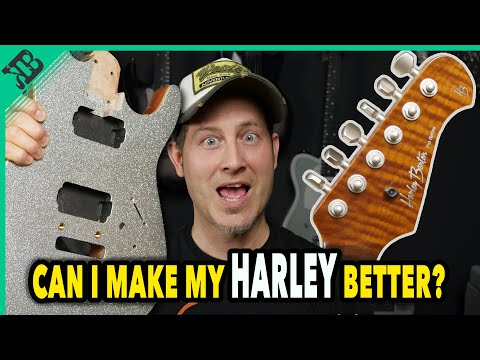 Finally modifying my HARLEY BENTON Fusion-II | Part 1 | Guitar Tweakz