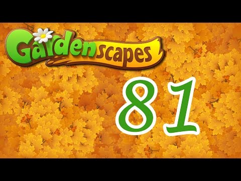 Gardenscapes level 81 Walkthrough