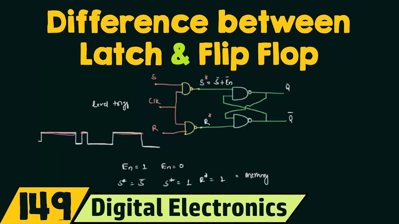 What is difference between latch and flipflop? Any Answer