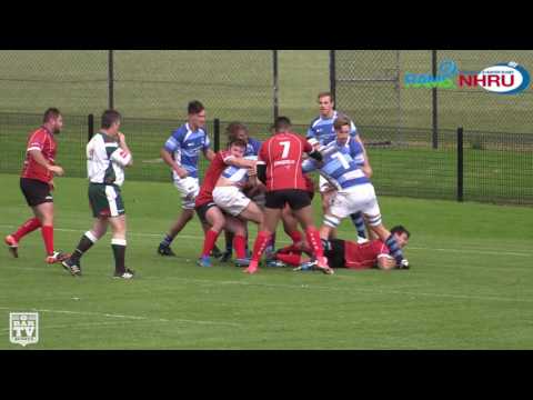 2017 NHRU - Prem 2 R7 Highlights - Waratah v Wanderers