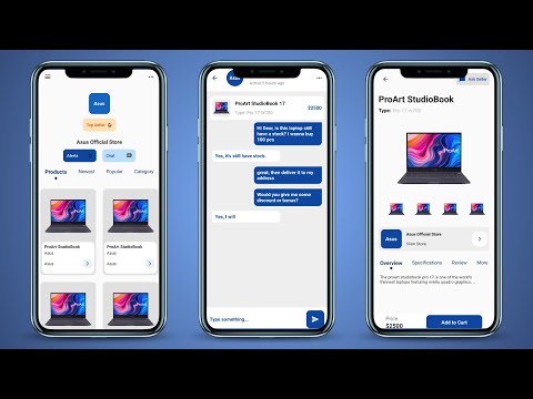 Online Store App UI Design In Flutter
