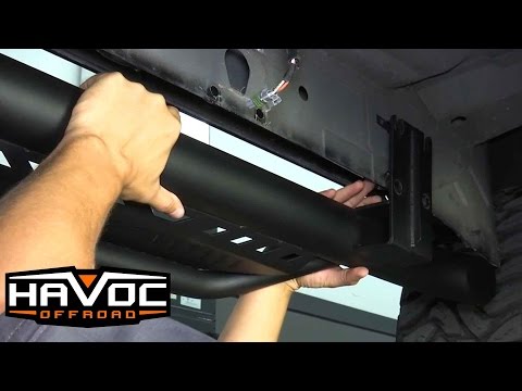 How to Install Havoc HS2 Nerf Bars for on a 99+ Ford F-250 F-350 F-450 F-550