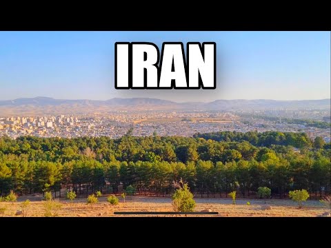 INSIDE IRAN: Drive to Eastern Park Lake in Kermanshah, Iran