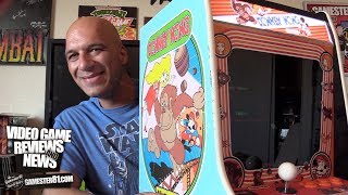 Custom Tabletop Donkey Kong Mini Arcade Machine - Gamester81