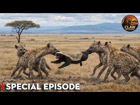 Hyena Pack vs Honey Badger — When the Tables Turn | Wildlife Documentary
