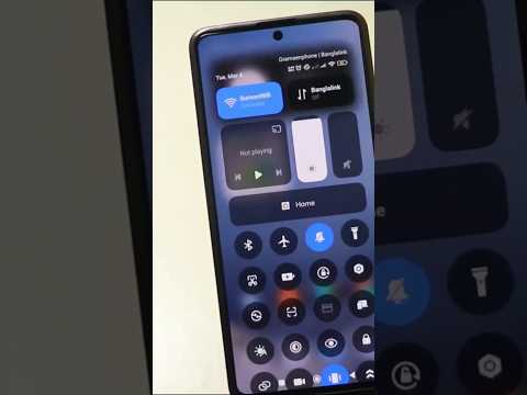 HyperOS 2.0 🔥 New Notification Panel and Control Centre |#hyperos2 #pocox6 #poco #hyperOS #new #tech