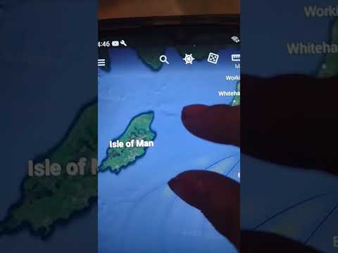 Sodor Island in Google earth #shorts#thomas