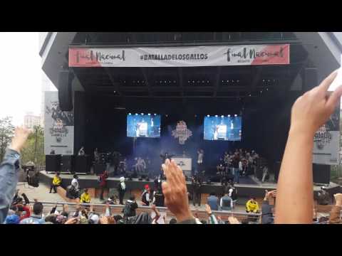 VALLES-T VS NIGGA STAYLA/RED BULL BATALLA DE LOS GALLOS/2016/COLOMBIA/4TOS/FINAL NACIONAL/FREESTYLE