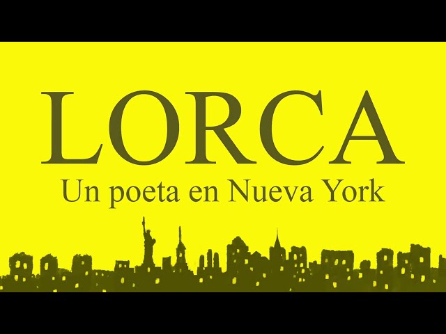 Vídeo relacionado con Lorca, un poeta en Nueva York (Novela gráfica)
