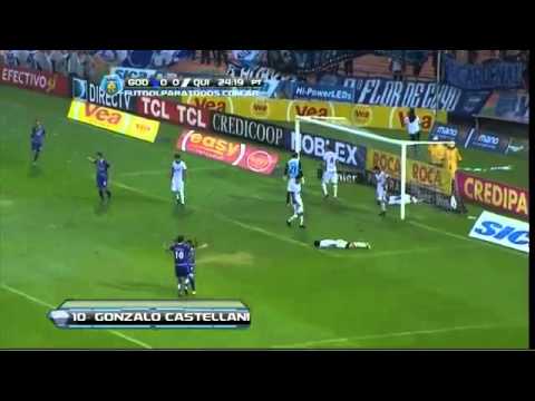 Gol Gonzalo Castellani Godoy Cruz 1-0 Quilmes