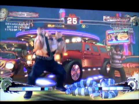 SIECodyLegendRT(Cody) Vs. DjDarkEricside(Zangief) Online Tournament Simifinals