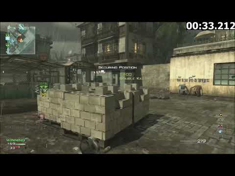 MW3: *SOLO* 66 Second Moab on Bootleg (Reupload)