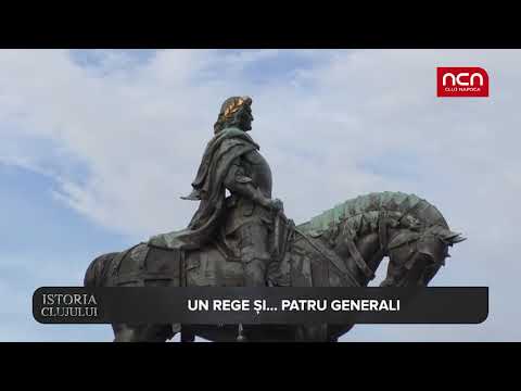 Istoria Clujului - Statuia lui Matei Corvin