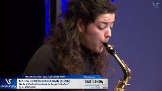 Marta Domenech Beltran - Étude 6 "Portrait inachevé de Serge Prokofiev"