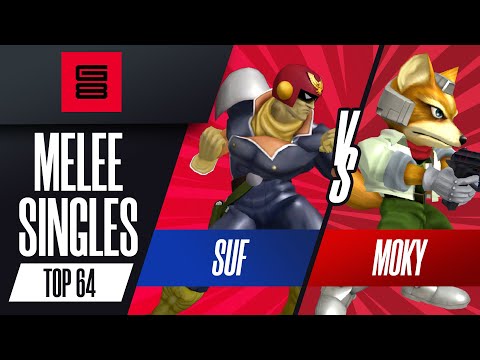 Suf vs Moky - Top 64 Melee Singles - G8 | Falcon vs Fox