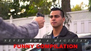 NEVER ROB A MAGICIAN - FUNNY COMPILATION | David Lopez