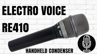 Video thumbnail for Electro Voice RE410 - Handheld Condenser Microphone - Test / Review by Obscure Mics