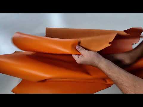 ORANGE  LEATHER  5519