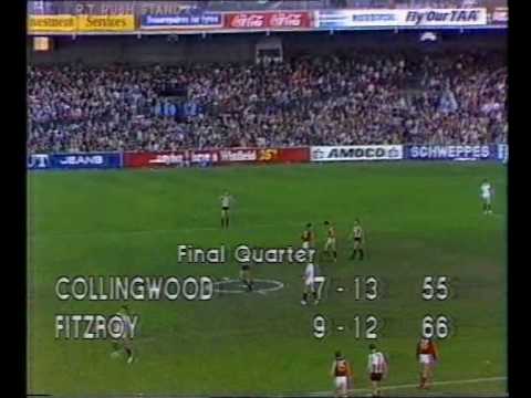 VFL R10 1983 - Collingwood v Fitzroy