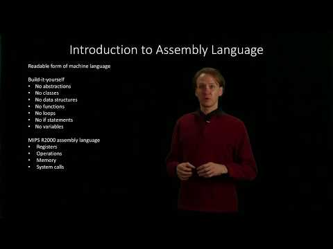 1.  Introduction to Assembly Language
