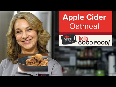 Apple Cider Oatmeal