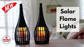 OLLIVAGE -   Solar Torch Flame  Lights -   Review 🌿