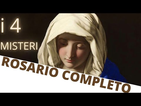 Santo Rosario Completo ❤️ 4 Corone del rosario, tutti 20 i misteri, e litanie, suore Serve di Maria