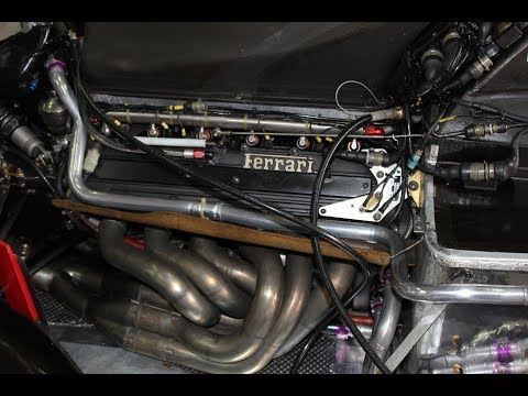 『F1 SOUND フェラーリV12 F1エンジン音』Amazing!! Ferrari 643 V12 Fire UP Historic Minardi days 2017 ヒストリックミナルディ