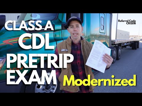 Ace YOUR CLASS A CDL PRETRIP 2026 (MODERNIZED!)