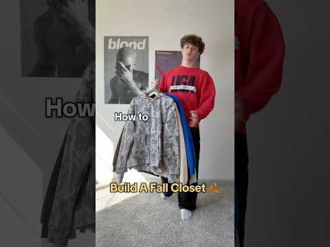 how to build a fall wardrobe #wardrobe #fashion #streetwear #layering #outfitinspo #menswear