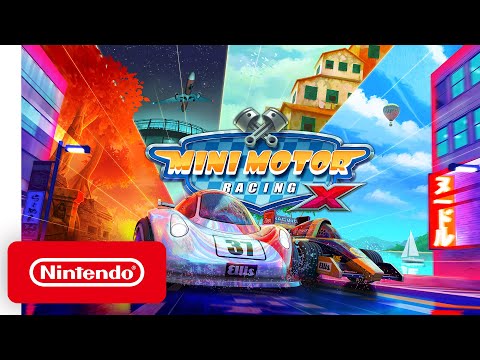 Mini Motor Racing X - Launch Trailer - Nintendo Switch