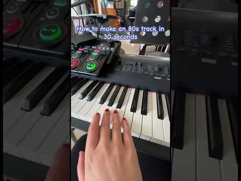 All you need is a looper 😍 #80s #keyboard #takeonme #aha #cover #piano