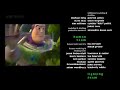 Toy Story 2 1999 End Credits BBC Three Airing TV Version