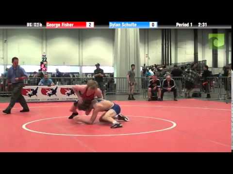 Men 60 KG / 132.25 lbs - George Fisher vs. Dylan Schulte