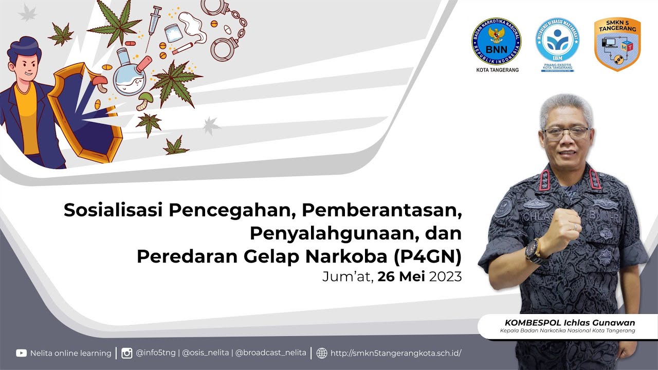 Sosialisasi Pencegahan, Pemberantasan, Penyalahgunaan, dan Peredaran Gelap Narkoba (P4GN)