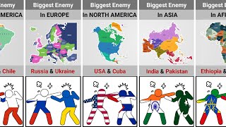 Download lagu Biggest Enemy Nations From Different Continents [Countryballs] mp3