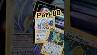 Pt.80 Cards from My Childhood Collection #pokemoncards #pokemontcg #vintagepokemoncards #dragonite