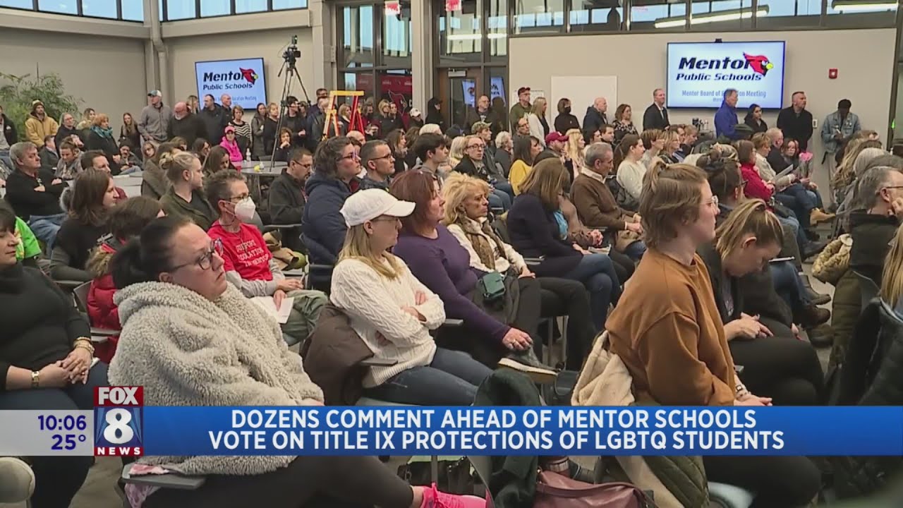 Mentor Schools makes decision on transgender student rights proposal
