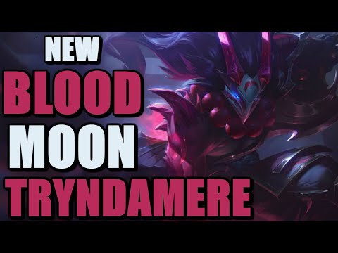 Blood Moon Tryndamere skin gameplay | League of Legends | LoL