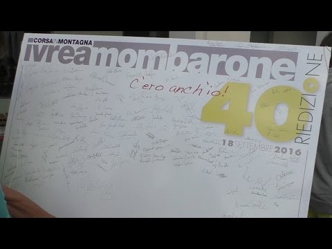 Corsa in montagna Ivrea - Mombarone 2016 - foto e video prima della partenza