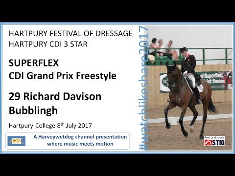 HARTPURY FESTIVAL OF DRESSAGE: Richard Davison Grand Prix Freestyle