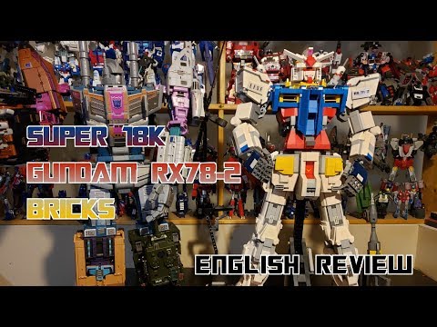 Video Review for Super 18K - Gundam RX78-2 Bricks